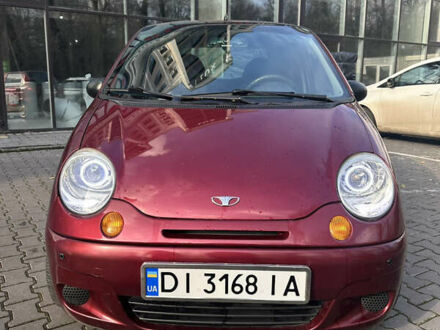 Красный Дэу Матиз, объемом двигателя 0.8 л и пробегом 175 тыс. км за 2850 $, фото 1 на Automoto.ua