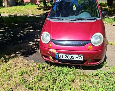 Червоний Деу Матіз, об'ємом двигуна 0.8 л та пробігом 137 тис. км за 1700 $, фото 1 на Automoto.ua