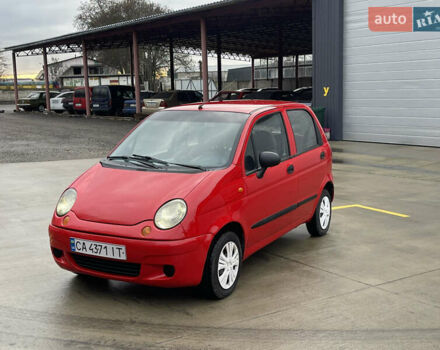 Червоний Деу Матіз, об'ємом двигуна 0.8 л та пробігом 120 тис. км за 2850 $, фото 1 на Automoto.ua