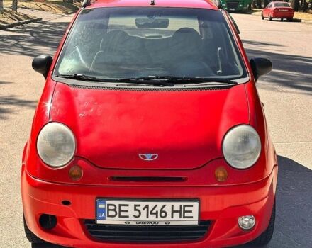 Красный Дэу Матиз, объемом двигателя 0.8 л и пробегом 120 тыс. км за 2850 $, фото 1 на Automoto.ua