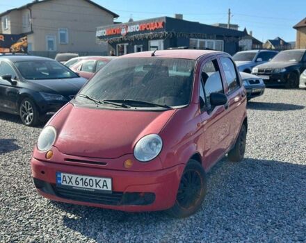 Червоний Деу Матіз, об'ємом двигуна 0.8 л та пробігом 150 тис. км за 1350 $, фото 1 на Automoto.ua