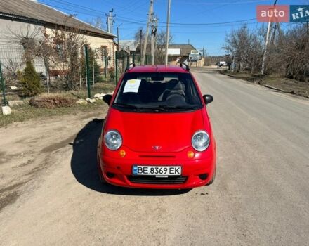 Красный Дэу Матиз, объемом двигателя 0.8 л и пробегом 103 тыс. км за 2750 $, фото 1 на Automoto.ua
