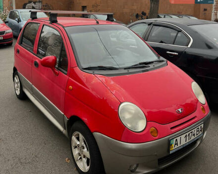 Красный Дэу Матиз, объемом двигателя 1 л и пробегом 111 тыс. км за 1700 $, фото 1 на Automoto.ua