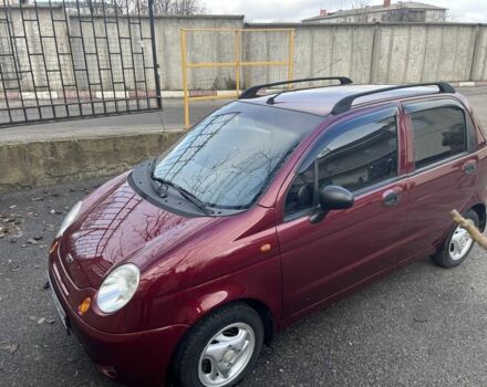 Красный Дэу Матиз, объемом двигателя 0.8 л и пробегом 80 тыс. км за 3000 $, фото 1 на Automoto.ua