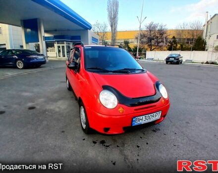Красный Дэу Матиз, объемом двигателя 0.8 л и пробегом 127 тыс. км за 2000 $, фото 1 на Automoto.ua