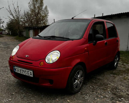 Червоний Деу Матіз, об'ємом двигуна 0.8 л та пробігом 210 тис. км за 2100 $, фото 1 на Automoto.ua