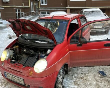 Червоний Деу Матіз, об'ємом двигуна 0.8 л та пробігом 170 тис. км за 1281 $, фото 1 на Automoto.ua