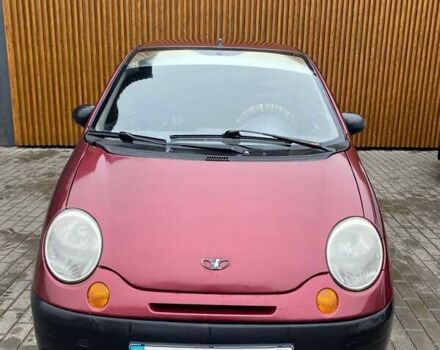 Красный Дэу Матиз, объемом двигателя 0.8 л и пробегом 157 тыс. км за 2200 $, фото 1 на Automoto.ua