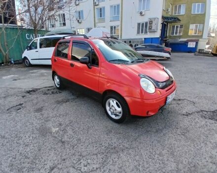 Красный Дэу Матиз, объемом двигателя 0.8 л и пробегом 127 тыс. км за 2499 $, фото 1 на Automoto.ua