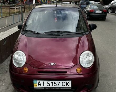 Красный Дэу Матиз, объемом двигателя 0.8 л и пробегом 496 тыс. км за 2200 $, фото 1 на Automoto.ua