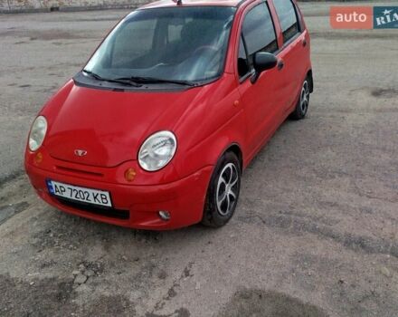 Красный Дэу Матиз, объемом двигателя 0.8 л и пробегом 118 тыс. км за 2600 $, фото 1 на Automoto.ua