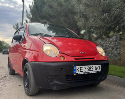 Красный Дэу Матиз, объемом двигателя 0.8 л и пробегом 200 тыс. км за 1350 $, фото 1 на Automoto.ua