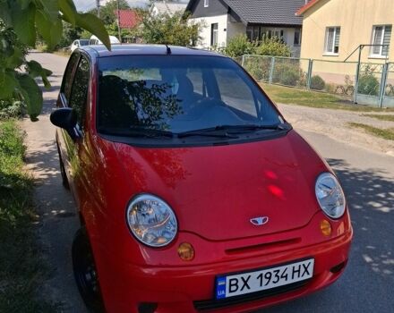 Червоний Деу Матіз, об'ємом двигуна 0.8 л та пробігом 106 тис. км за 3200 $, фото 1 на Automoto.ua
