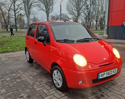 Червоний Деу Матіз, об'ємом двигуна 0.8 л та пробігом 143 тис. км за 3200 $, фото 1 на Automoto.ua