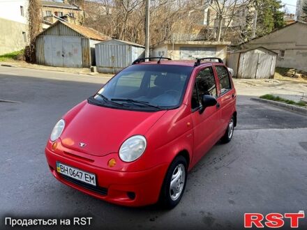 Червоний Деу Матіз, об'ємом двигуна 0.8 л та пробігом 103 тис. км за 2300 $, фото 1 на Automoto.ua