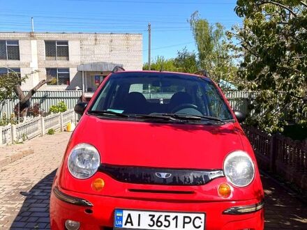 Деу Матіз 2007 у Києві на Automoto.ua Червоний Деу Матіз, об'ємом двигуна 0.8 л та пробігом 100 тис. км за 1500 $, фото 1 на Automoto.ua