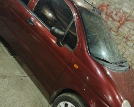 Красный Дэу Матиз, объемом двигателя 0.8 л и пробегом 178 тыс. км за 2800 $, фото 1 на Automoto.ua