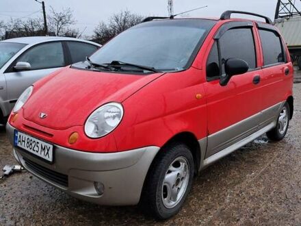 Червоний Деу Матіз, об'ємом двигуна 1 л та пробігом 100 тис. км за 1700 $, фото 1 на Automoto.ua