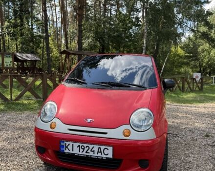 Красный Дэу Матиз, объемом двигателя 0.8 л и пробегом 132 тыс. км за 1150 $, фото 1 на Automoto.ua