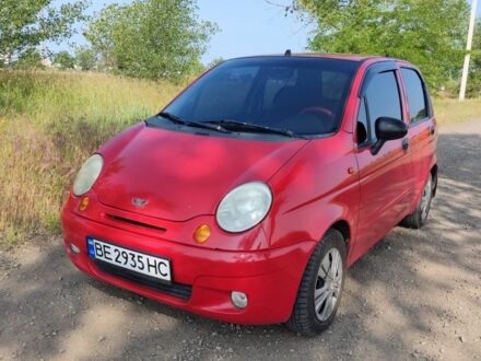 Дэу Матиз 2007 в Первомайск на Automoto.ua Красный Дэу Матиз, объемом двигателя 0.8 л и пробегом 149 тыс. км за 2600 $, фото 1 на Automoto.ua