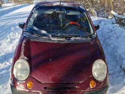 Красный Дэу Матиз, объемом двигателя 0.8 л и пробегом 34 тыс. км за 1400 $, фото 1 на Automoto.ua