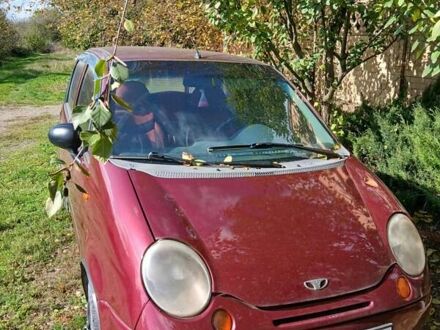 Червоний Деу Матіз, об'ємом двигуна 0.8 л та пробігом 191 тис. км за 2100 $, фото 1 на Automoto.ua