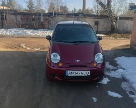 Красный Дэу Матиз, объемом двигателя 0.8 л и пробегом 132 тыс. км за 2700 $, фото 1 на Automoto.ua