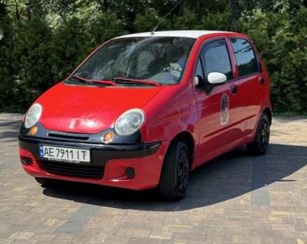 Червоний Деу Матіз, об'ємом двигуна 0.8 л та пробігом 168 тис. км за 1505 $, фото 1 на Automoto.ua