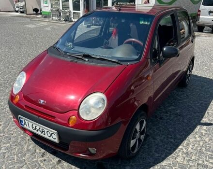 Красный Дэу Матиз, объемом двигателя 0.8 л и пробегом 300 тыс. км за 1700 $, фото 1 на Automoto.ua