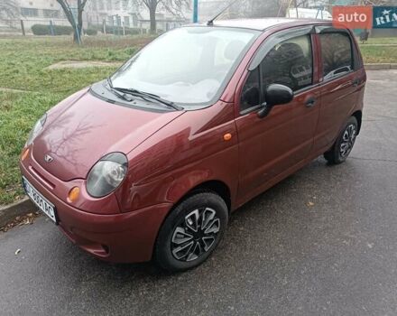 Красный Дэу Матиз, объемом двигателя 0.8 л и пробегом 90 тыс. км за 2000 $, фото 1 на Automoto.ua