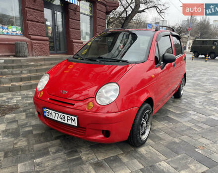 Красный Дэу Матиз, объемом двигателя 0.8 л и пробегом 97 тыс. км за 2850 $, фото 1 на Automoto.ua