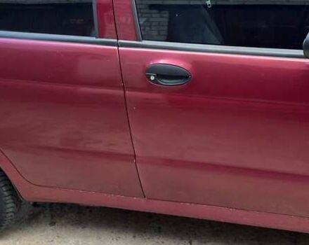 Червоний Деу Матіз, об'ємом двигуна 0.8 л та пробігом 180 тис. км за 2000 $, фото 1 на Automoto.ua