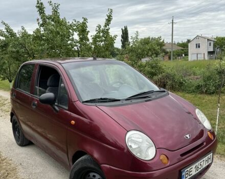 Красный Дэу Матиз, объемом двигателя 0 л и пробегом 200 тыс. км за 1000 $, фото 1 на Automoto.ua
