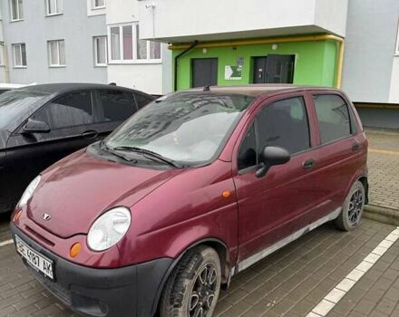 Красный Дэу Матиз, объемом двигателя 0.8 л и пробегом 111 тыс. км за 2000 $, фото 1 на Automoto.ua