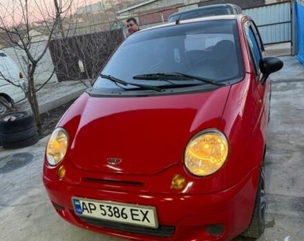 Червоний Деу Матіз, об'ємом двигуна 0.8 л та пробігом 200 тис. км за 1928 $, фото 1 на Automoto.ua