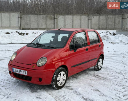 Красный Дэу Матиз, объемом двигателя 0.8 л и пробегом 115 тыс. км за 2850 $, фото 1 на Automoto.ua