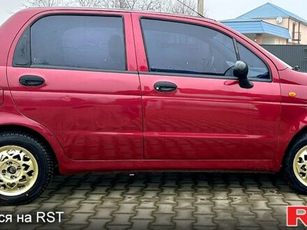 Червоний Деу Матіз, об'ємом двигуна 0.8 л та пробігом 174 тис. км за 2750 $, фото 1 на Automoto.ua