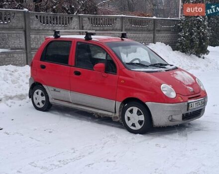 Красный Дэу Матиз, объемом двигателя 1 л и пробегом 111 тыс. км за 1900 $, фото 1 на Automoto.ua