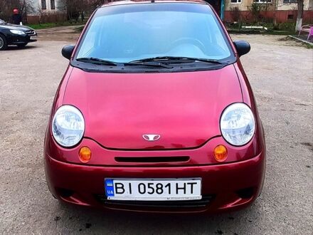 Красный Дэу Матиз, объемом двигателя 0.8 л и пробегом 101 тыс. км за 3100 $, фото 1 на Automoto.ua