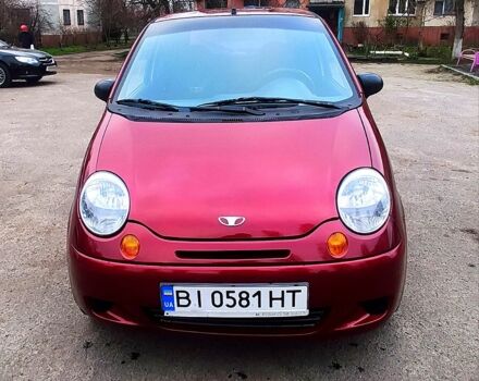 Червоний Деу Матіз, об'ємом двигуна 0.8 л та пробігом 101 тис. км за 3100 $, фото 1 на Automoto.ua