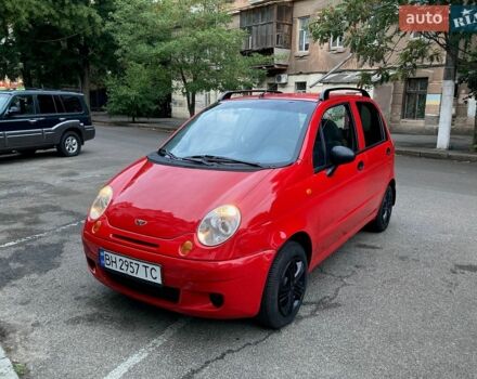 Красный Дэу Матиз, объемом двигателя 0.8 л и пробегом 180 тыс. км за 3000 $, фото 1 на Automoto.ua