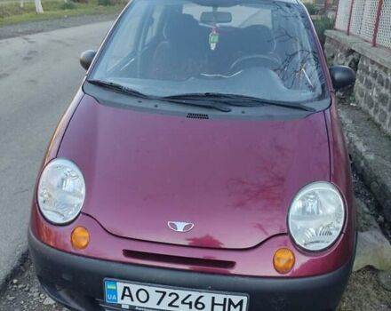 Красный Дэу Матиз, объемом двигателя 0.8 л и пробегом 70 тыс. км за 2150 $, фото 1 на Automoto.ua