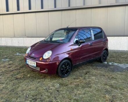 Красный Дэу Матиз, объемом двигателя 0.8 л и пробегом 128 тыс. км за 2300 $, фото 1 на Automoto.ua