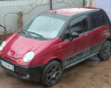 Красный Дэу Матиз, объемом двигателя 1 л и пробегом 89 тыс. км за 1250 $, фото 1 на Automoto.ua