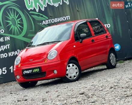 Красный Дэу Матиз, объемом двигателя 0.8 л и пробегом 156 тыс. км за 2800 $, фото 1 на Automoto.ua