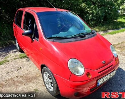 Червоний Деу Матіз, об'ємом двигуна 0.8 л та пробігом 130 тис. км за 2000 $, фото 1 на Automoto.ua