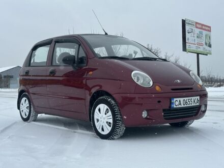 Червоний Деу Матіз, об'ємом двигуна 0.8 л та пробігом 150 тис. км за 2200 $, фото 1 на Automoto.ua