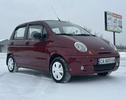 Красный Дэу Матиз, объемом двигателя 0.8 л и пробегом 150 тыс. км за 2200 $, фото 1 на Automoto.ua