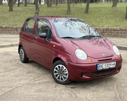 Красный Дэу Матиз, объемом двигателя 8 л и пробегом 82 тыс. км за 3350 $, фото 1 на Automoto.ua