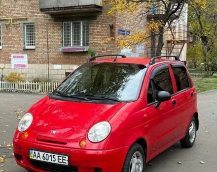 Красный Дэу Матиз, объемом двигателя 0.8 л и пробегом 70 тыс. км за 2250 $, фото 1 на Automoto.ua